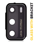 Rear camera lens with holder for Huawei P40 (Ice White)