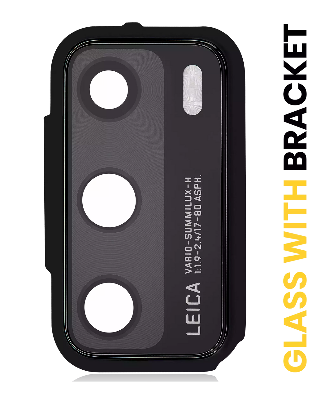 Rear camera lens with bracket for Huawei P40 (Black)