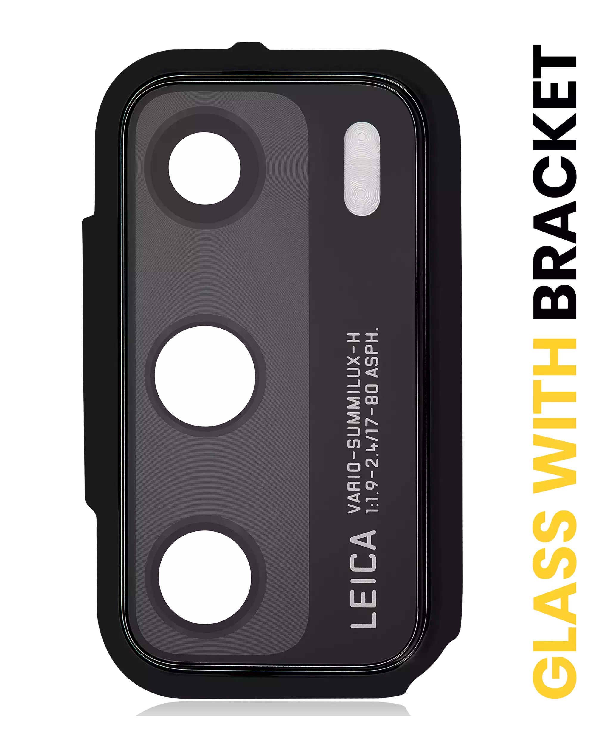 Rear camera lens with bracket for Huawei P40 (Black)