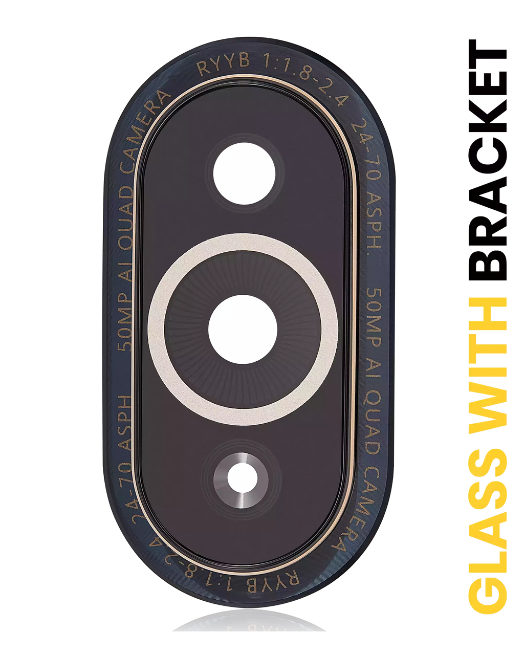 Rear Camera Lens with Holder for Huawei Nova 10 Pro (Black)