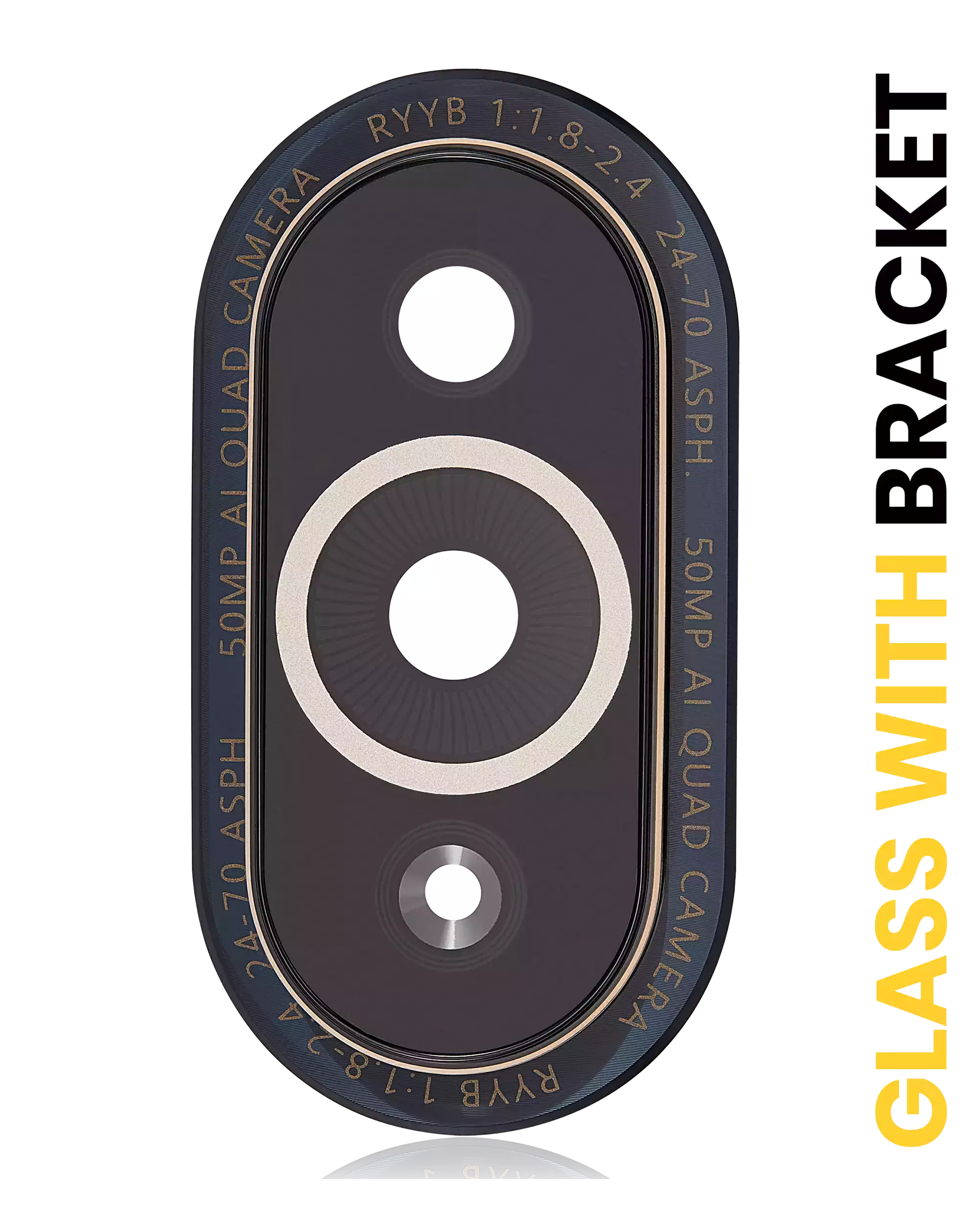 Rear Camera Lens with Holder for Huawei Nova 10 Pro (Black)