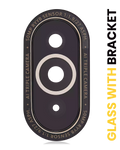Kameralinse hinten mit Halterung für Huawei Nova 10 (Schwarz)