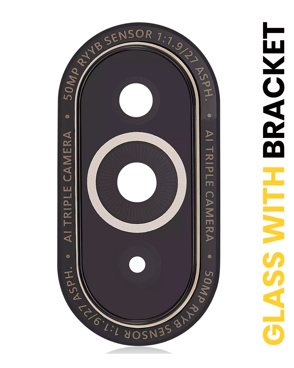 Rear Camera Lens with Holder for Huawei Nova 10 (Black)