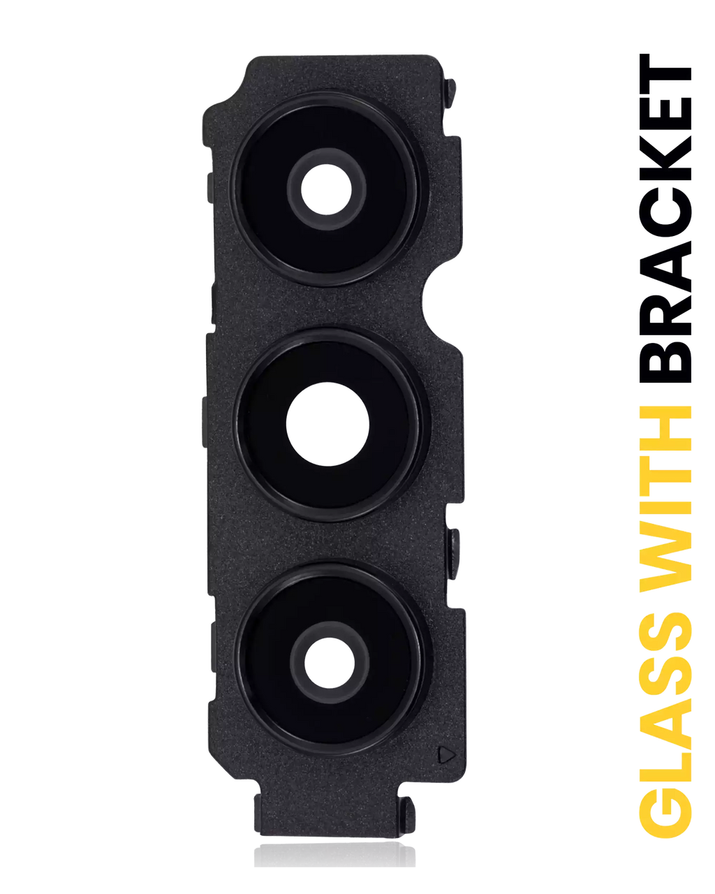Kameralinse hinten mit Halterung für Samsung Galaxy A04S (A047 / 2022) (Schwarz)
