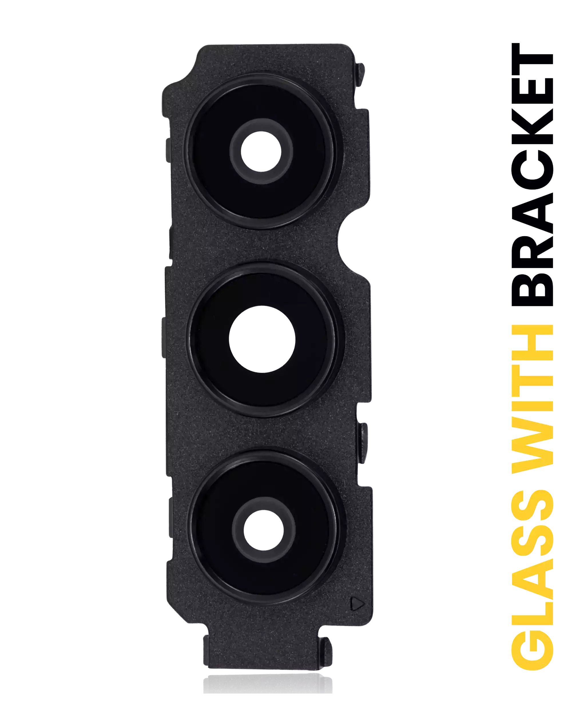 Kameralinse hinten mit Halterung für Samsung Galaxy A04S (A047 / 2022) (Schwarz)