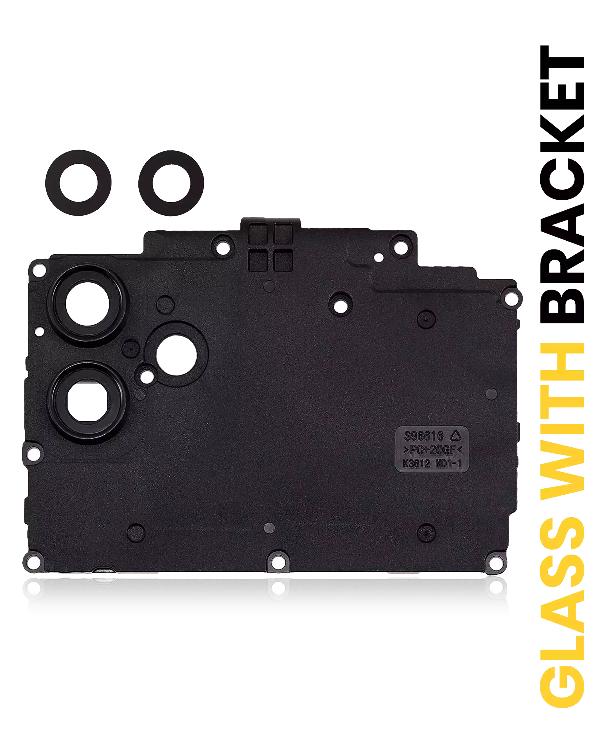 Rear Camera Lens with Holder for Samsung Galaxy A04 (A045 / 2022) (Black)