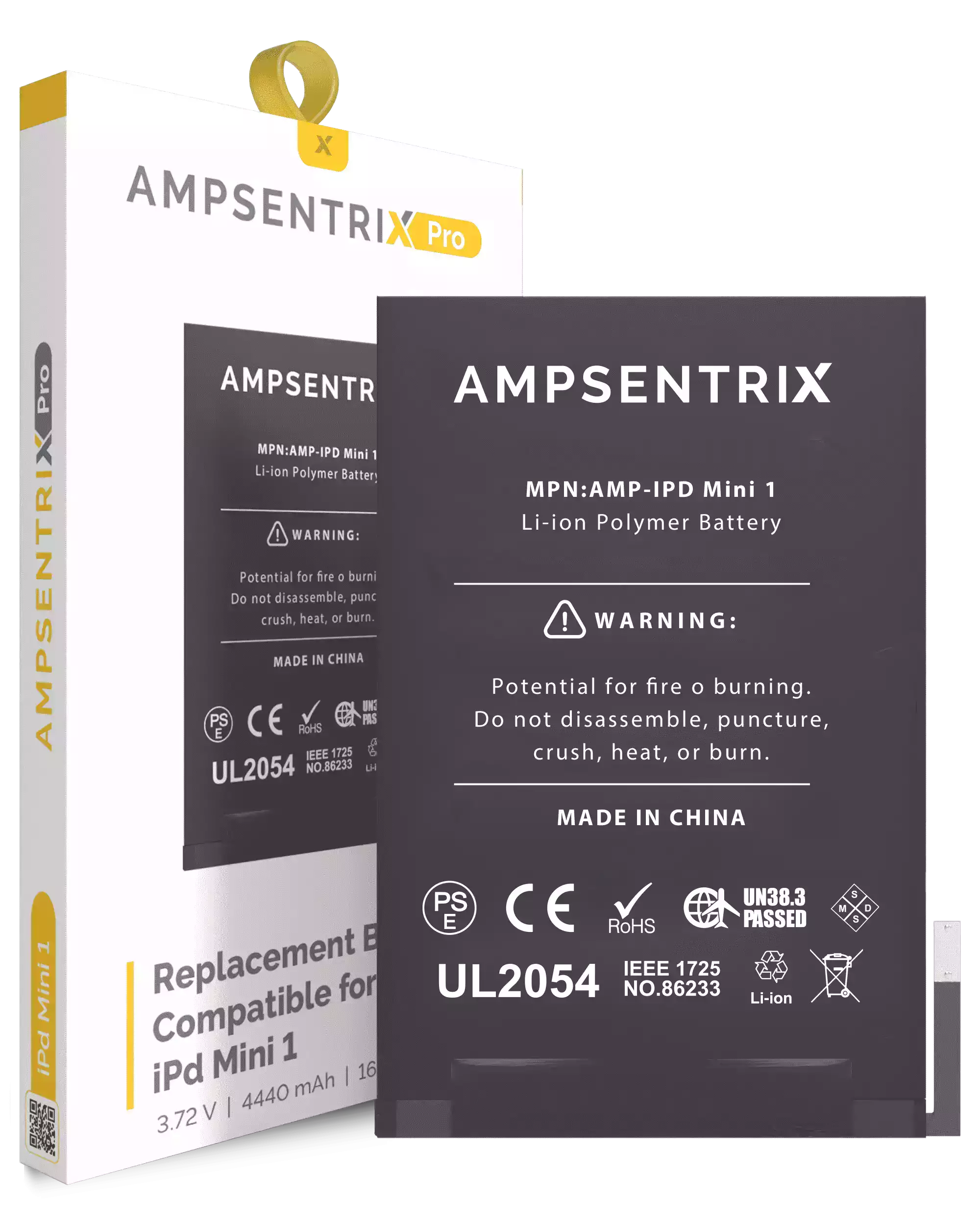 Ersatzakku für iPad Mini 1 (AmpSentrix Pro)