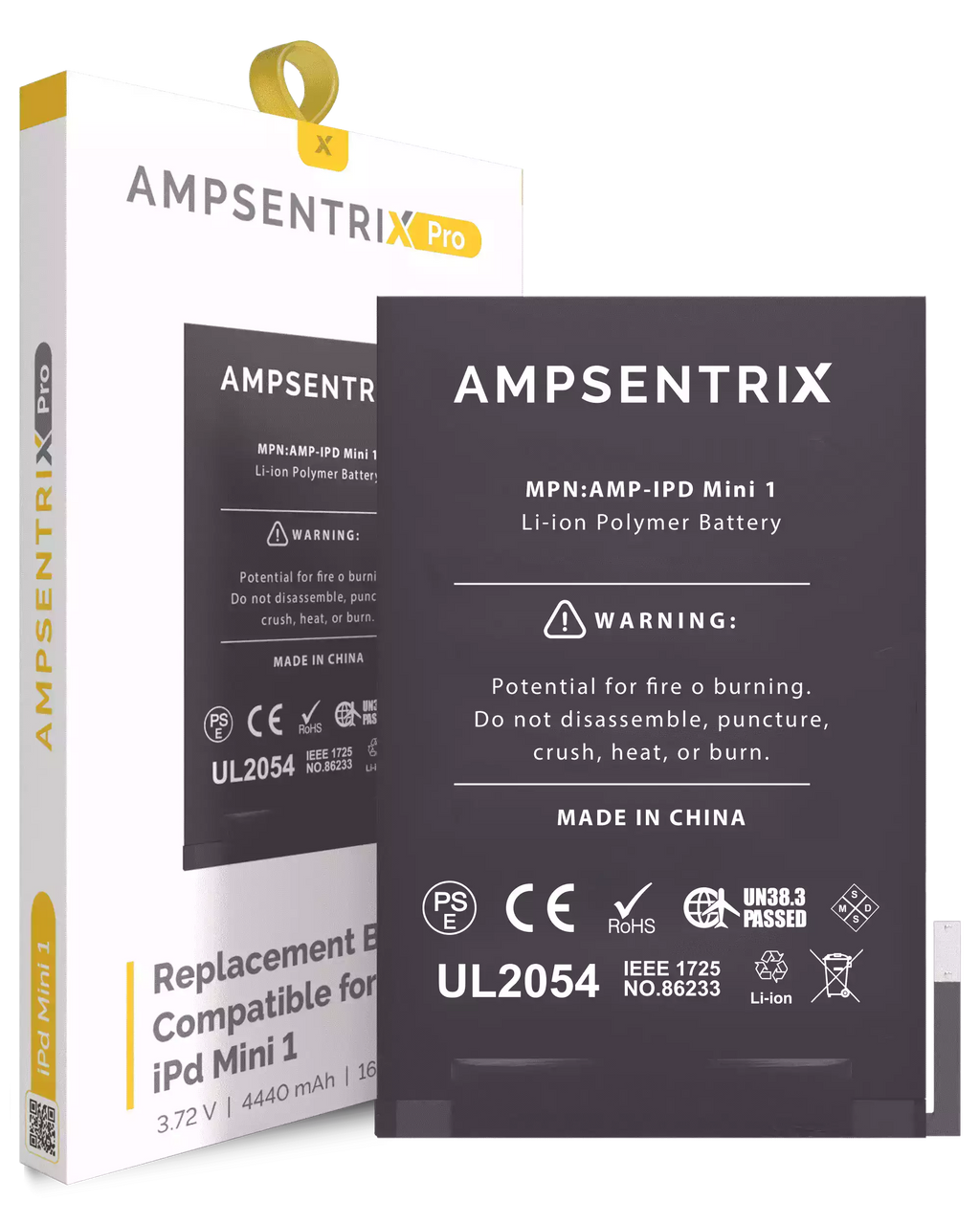 Replacement Battery for iPad Mini 1 (AmpSentrix Pro)