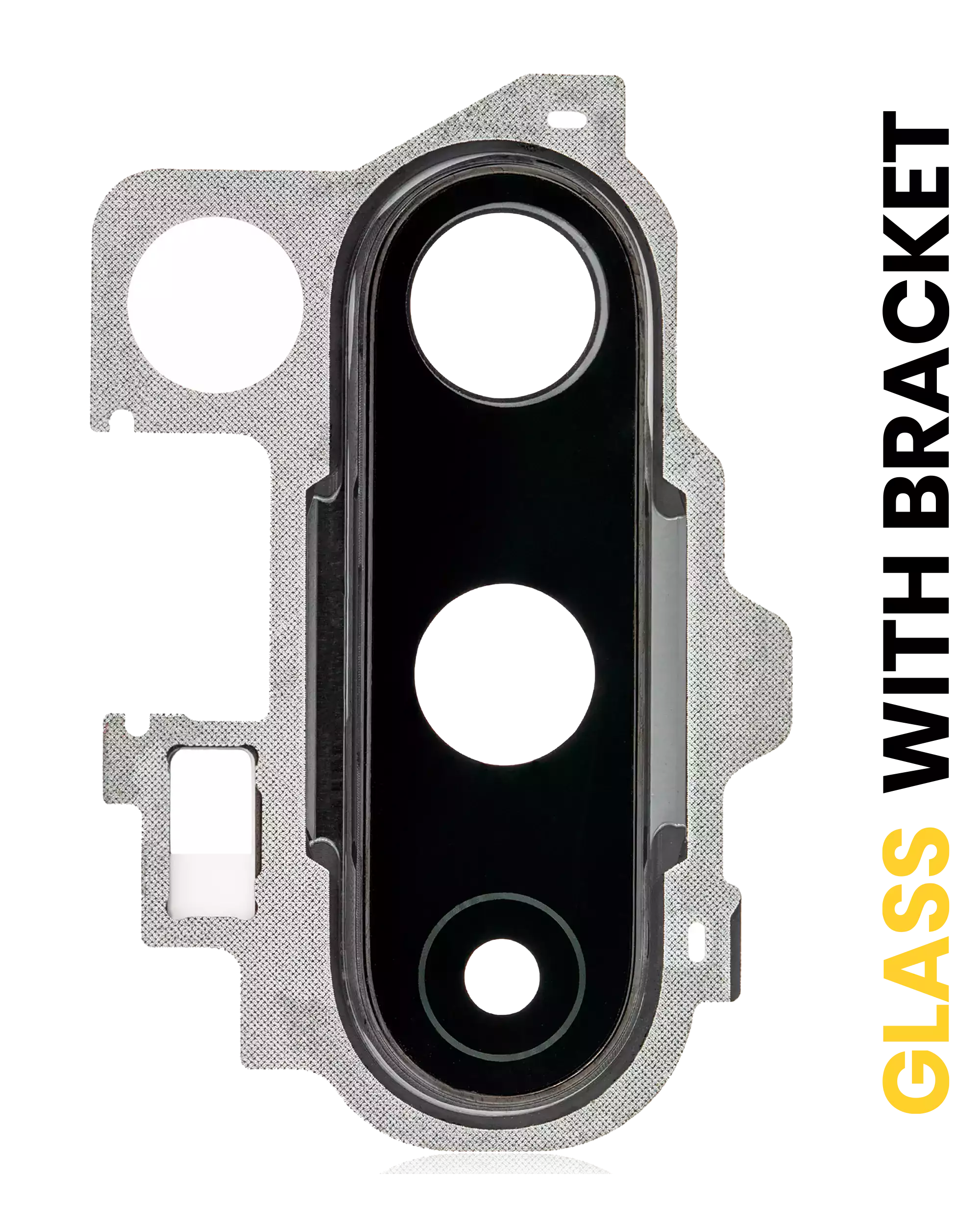Kameralinse hinten mit Halterung für OnePlus 8 Pro (Onyx Black)