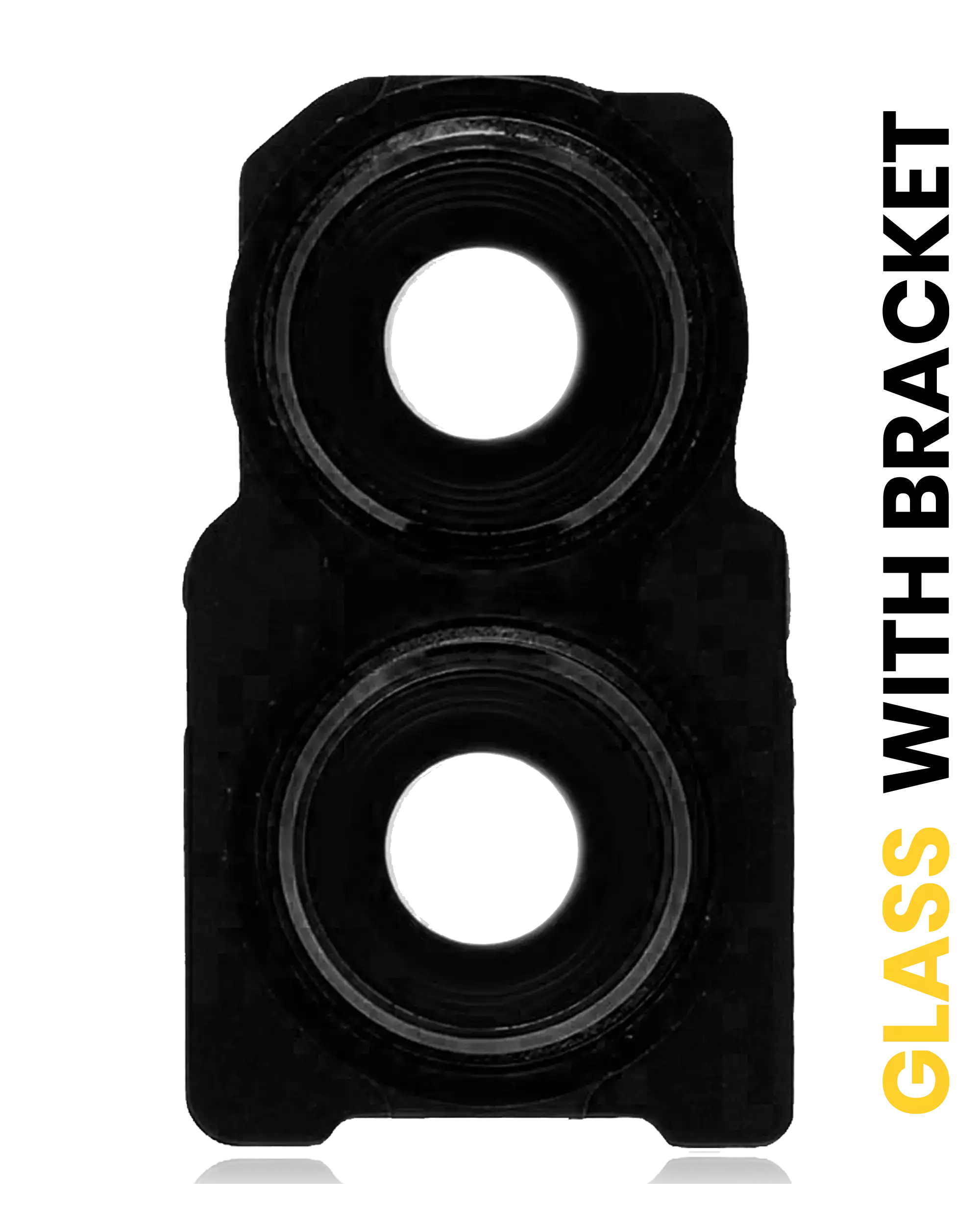 Camera lens back with holder for Huawei Honor 10 Lite (Midnight Black)