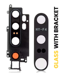 Rear Camera Lens with Holder for Xiaomi Note 10 (Black)