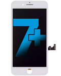 LCD Display with Steel Plate for iPhone 7 Plus (Aftermarket) (White)