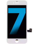 LCD-Display mit Stahlplatte für iPhone 7 (Aftermarket) (Weiß)
