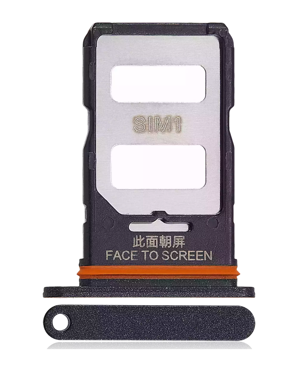 SIM-Kartenfach für Xiaomi Redmi Note 13R Pro (Schwarz)