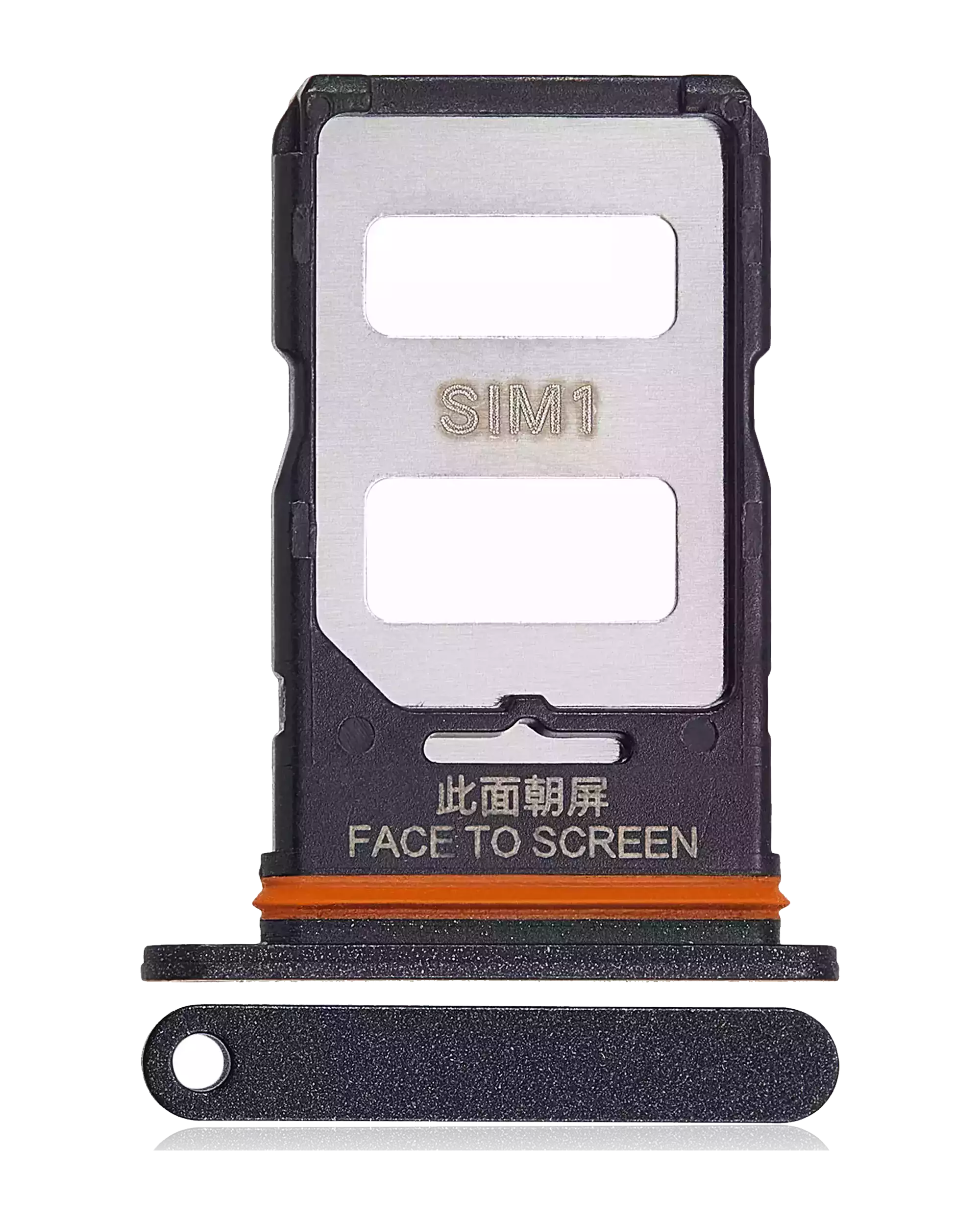 SIM-Kartenfach für Xiaomi Redmi Note 13R Pro (Schwarz)