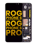 OLED-Display mit Rahmen für Asus ROG Phone 6/6 Pro (Refurbished)