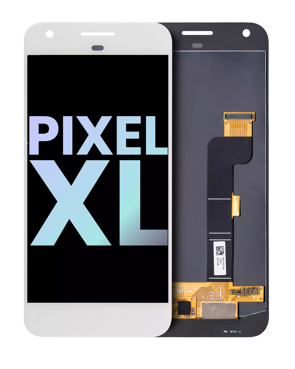 LCD-Display ohne Rahmen für Google Pixel XL (Original OEM) (Weiß)