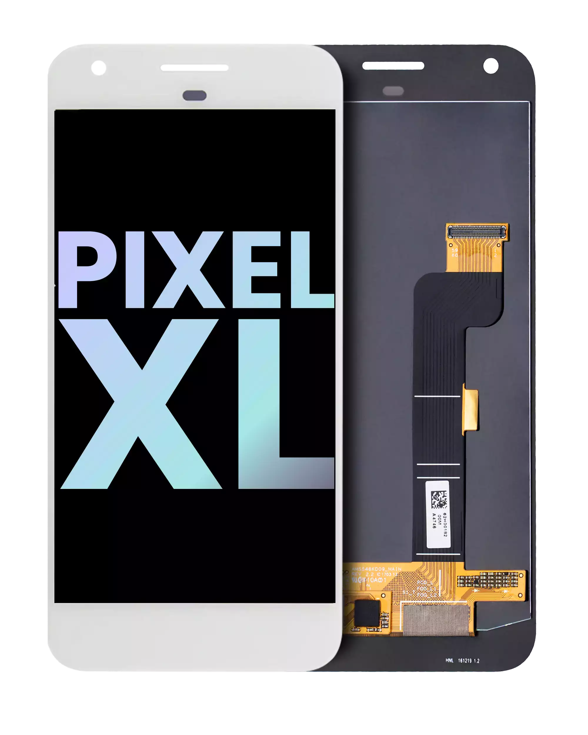 LCD-Display ohne Rahmen für Google Pixel XL (Original OEM) (Weiß)