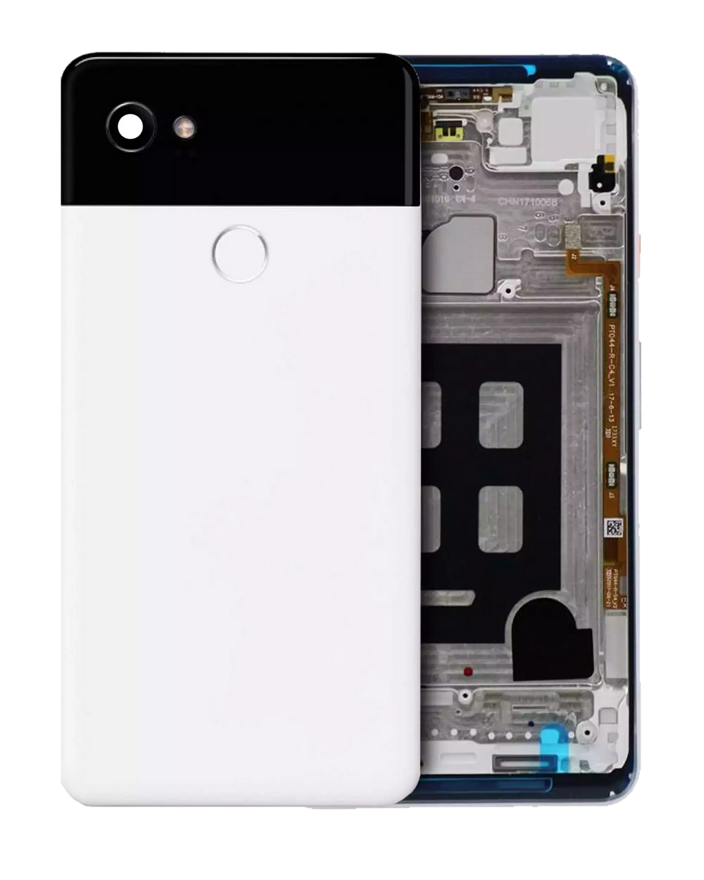 Original OEM Backcover/Rahmen für Google Pixel 2 XL (Weiß)