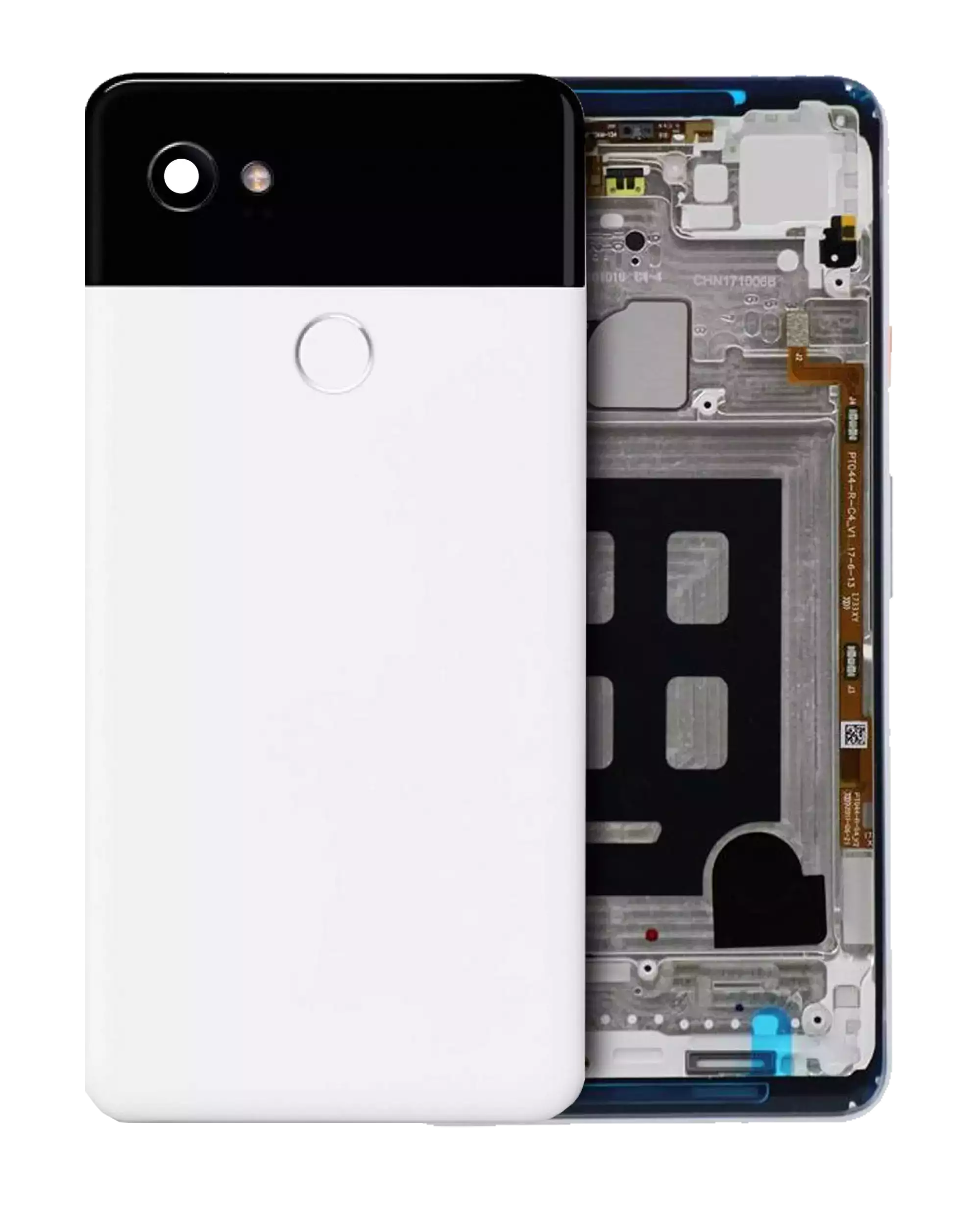 Original OEM Backcover/Rahmen für Google Pixel 2 XL (Weiß)
