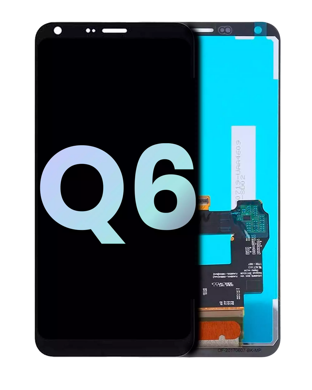 LCD-Display ohne Rahmen für LG Q6 (Original OEM) (Alle Farben)