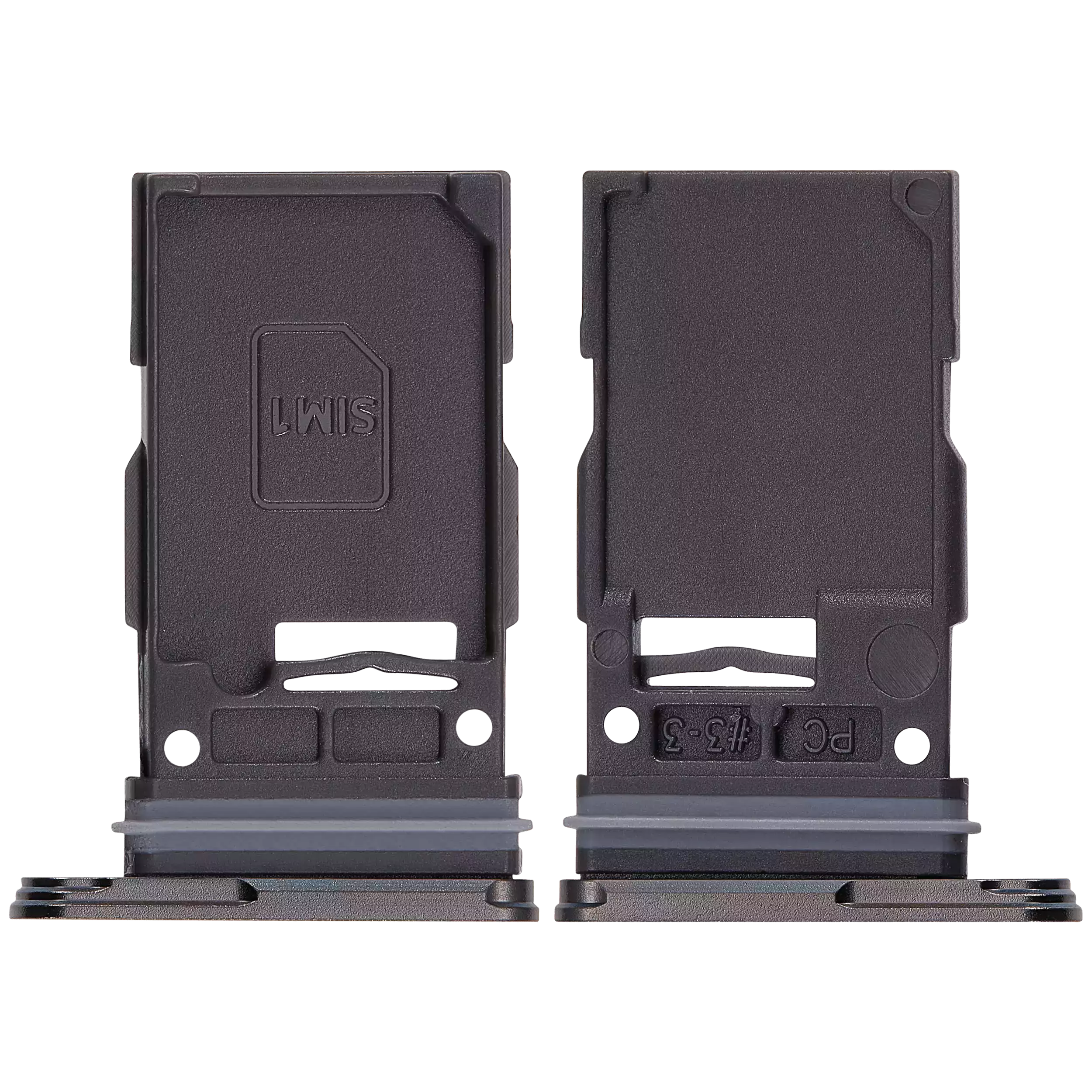 Single SIM Card Tray for Samsung Galaxy S24 Ultra 5G (Titanium Black)