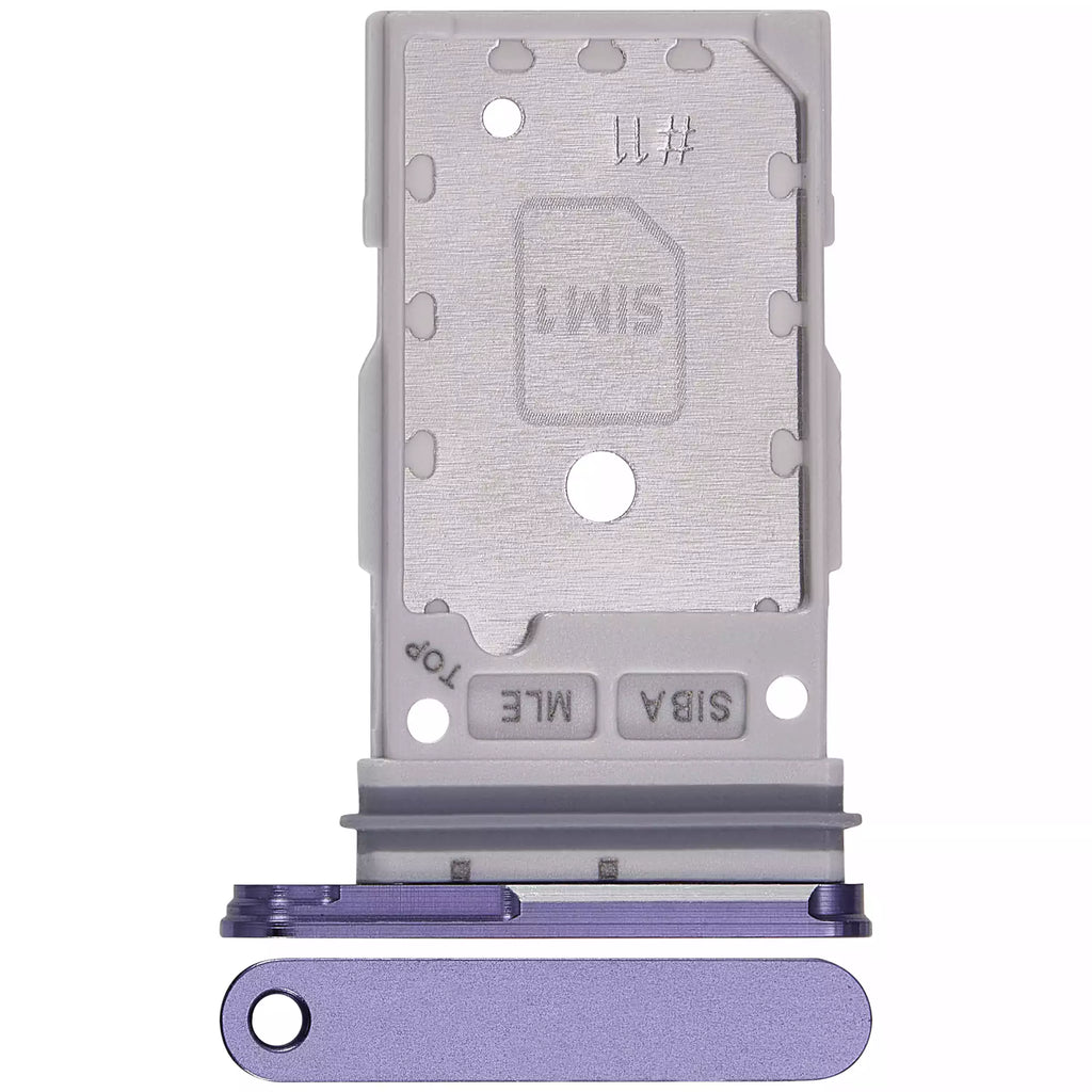 Dual SIM-Kartenhalter für Samsung Galaxy S24 5G / S24 Plus 5G (Cobalt Violet)