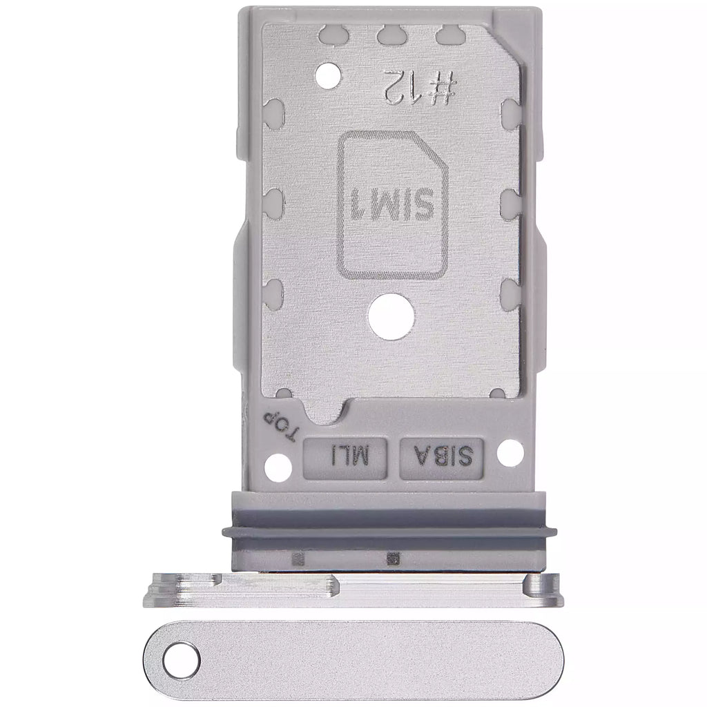 Dual-SIM-Kartenfach für Samsung Galaxy S24 5G / S24 Plus 5G (Marble Gray)
