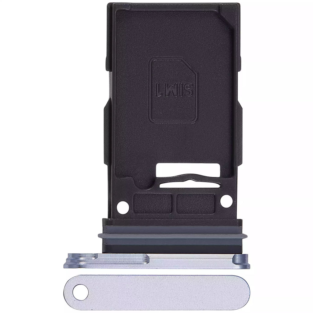 Single SIM Card Tray for Samsung Galaxy S24 5G / S24 Plus 5G (Sapphire Blue)
