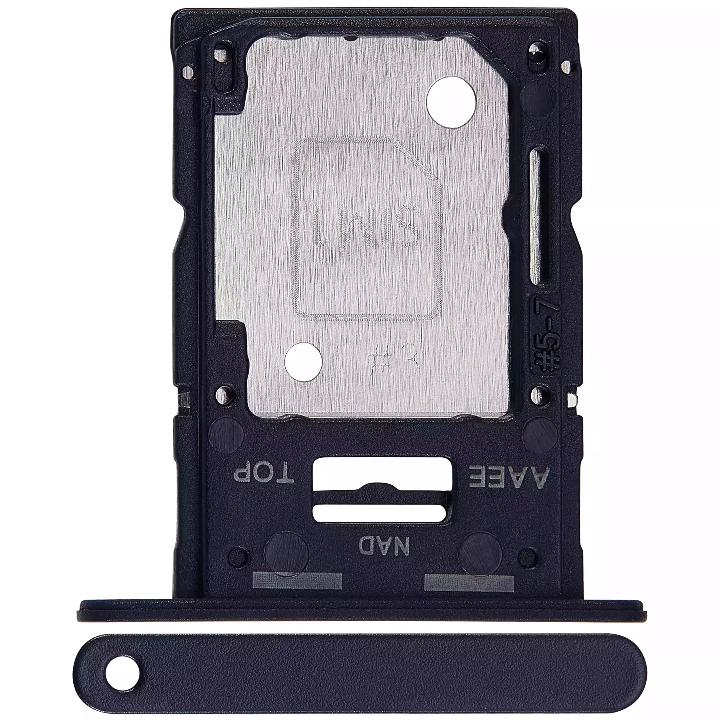 Dual SIM Card Tray for Samsung Galaxy A15 (A155 / 2023) (Brave Black)