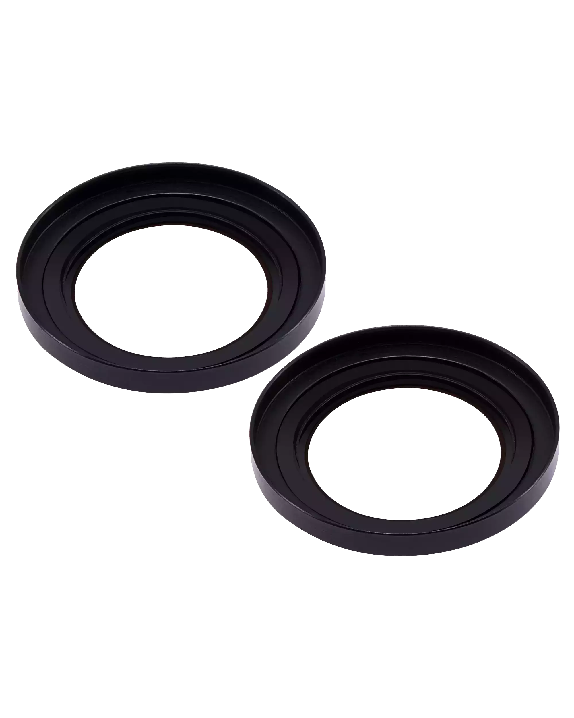 Casper Camera Lens Protector for iPhone 16 / 16 Plus (Black) (Transparent)