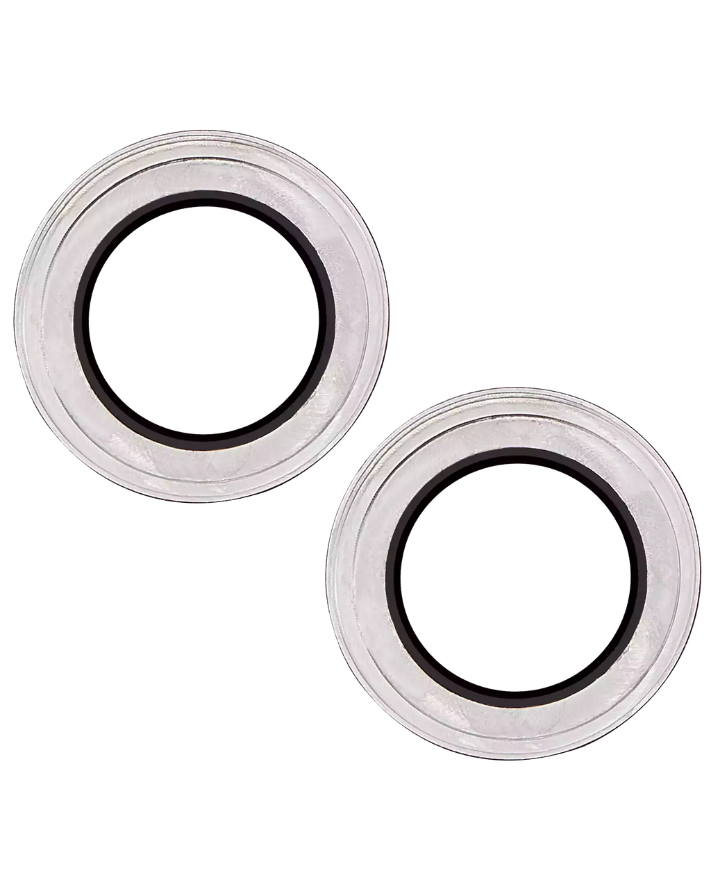Casper Camera Lens Protector for iPhone 16 / 16 Plus (Black) (Transparent)
