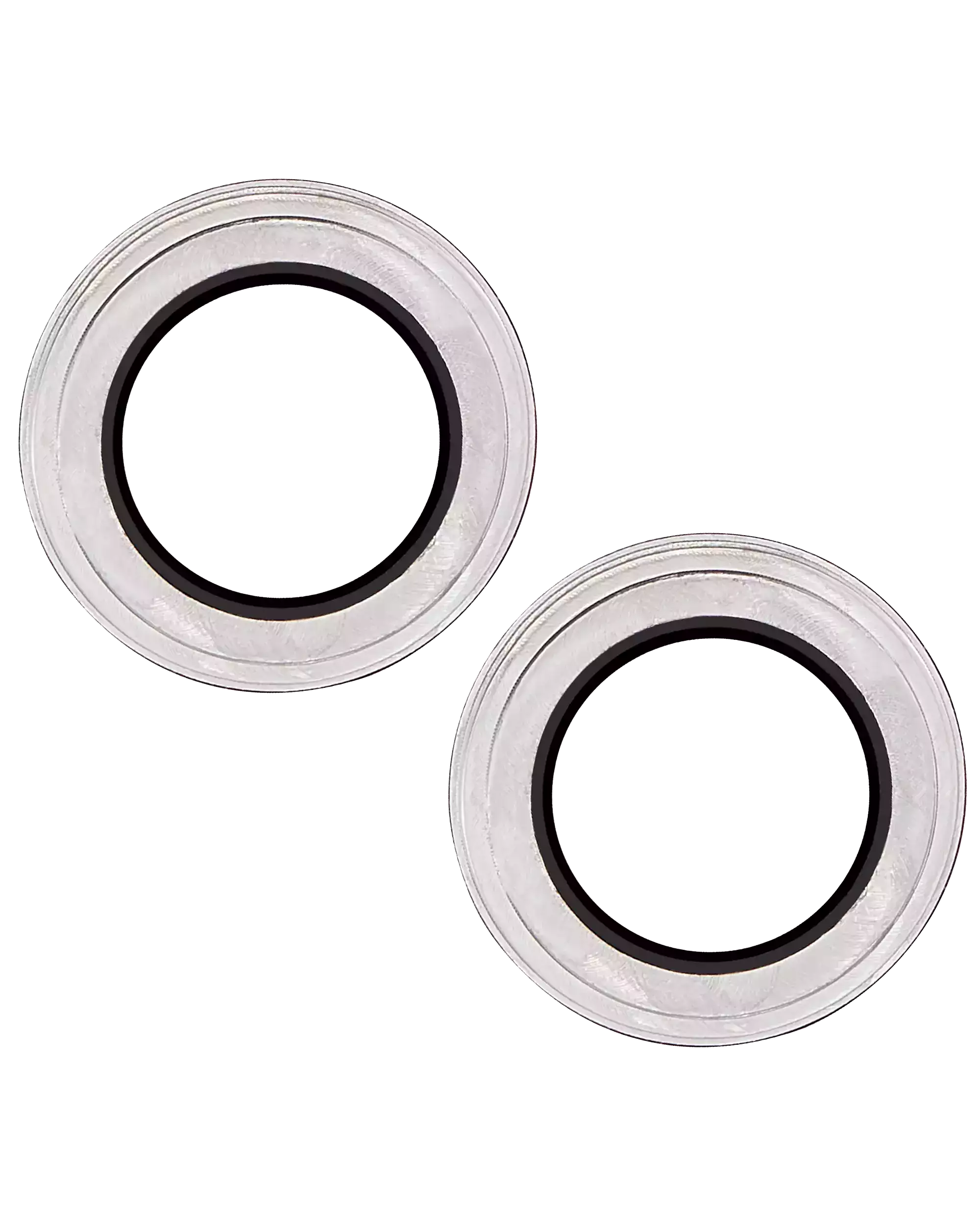 Casper Camera Lens Protector for iPhone 16 / 16 Plus (Black) (Transparent)