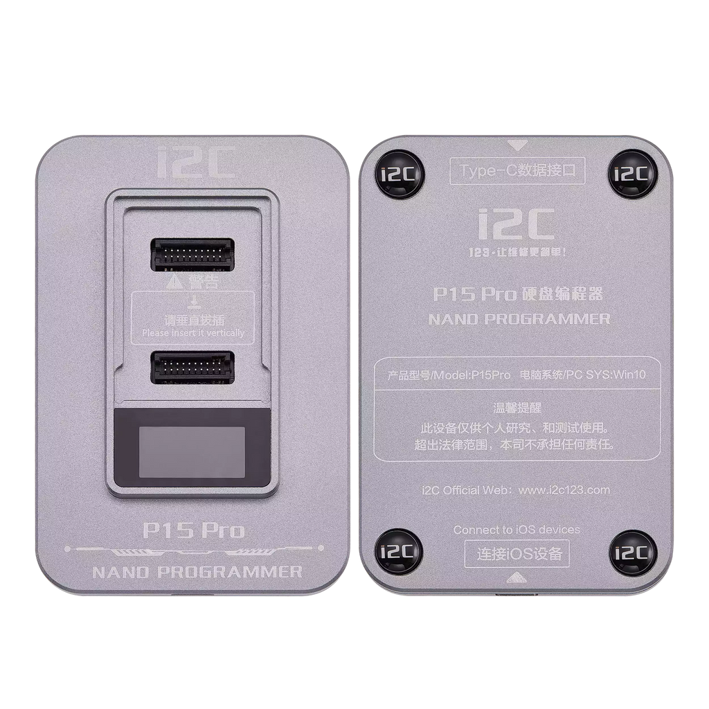 P15 Pro Hard Drive NAND Programmer for iPhone 6S-15 Pro Max (BGA60 / BGA70 / BGA110 / BGA315) (I2C)