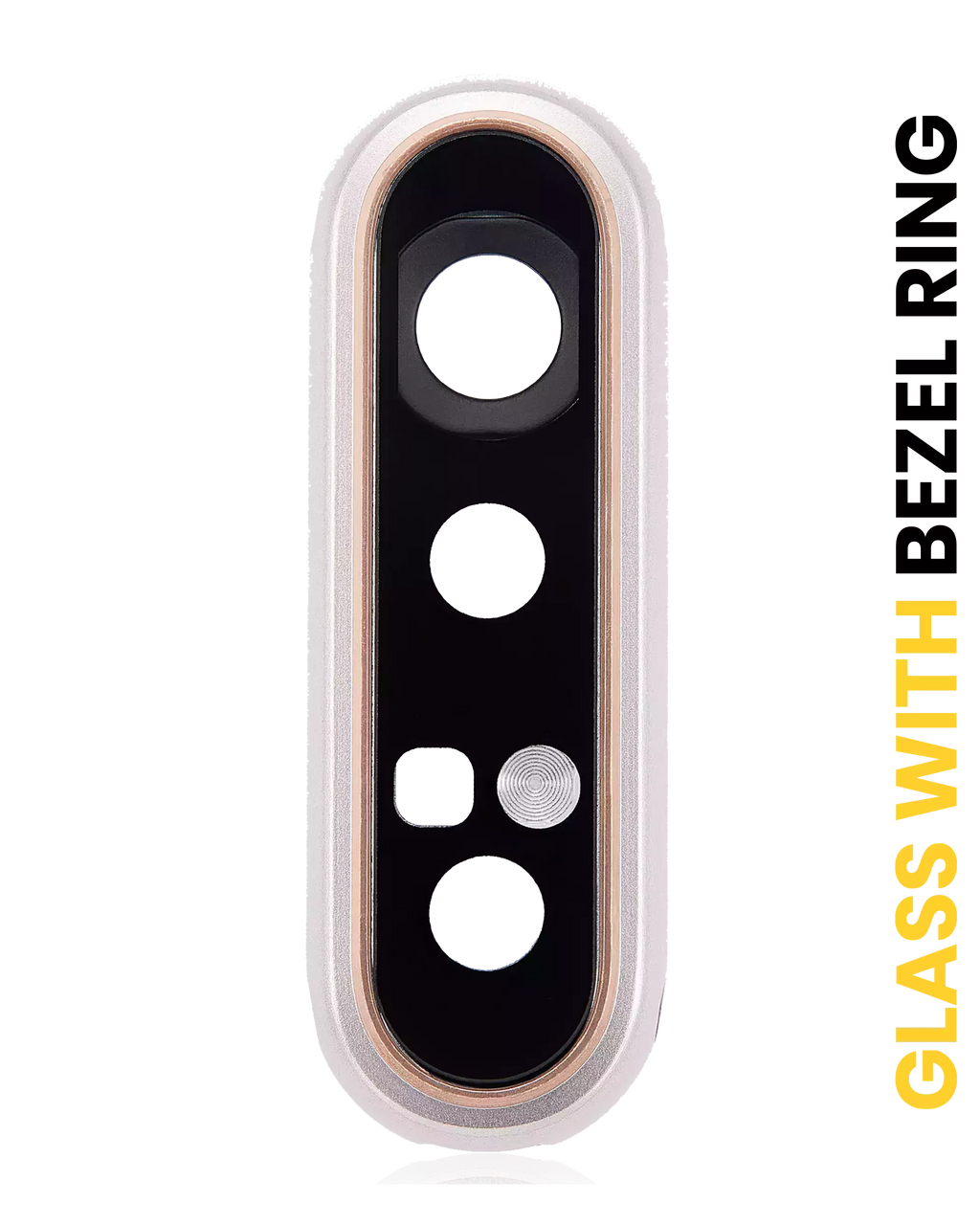 Rear Camera Lens with Holder/Frame for Samsung Galaxy A80 (A805 / 2019) (Angel Gold)