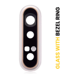 Kameralinse hinten mit Rahmen für Samsung Galaxy A80 (A805) Angel Gold