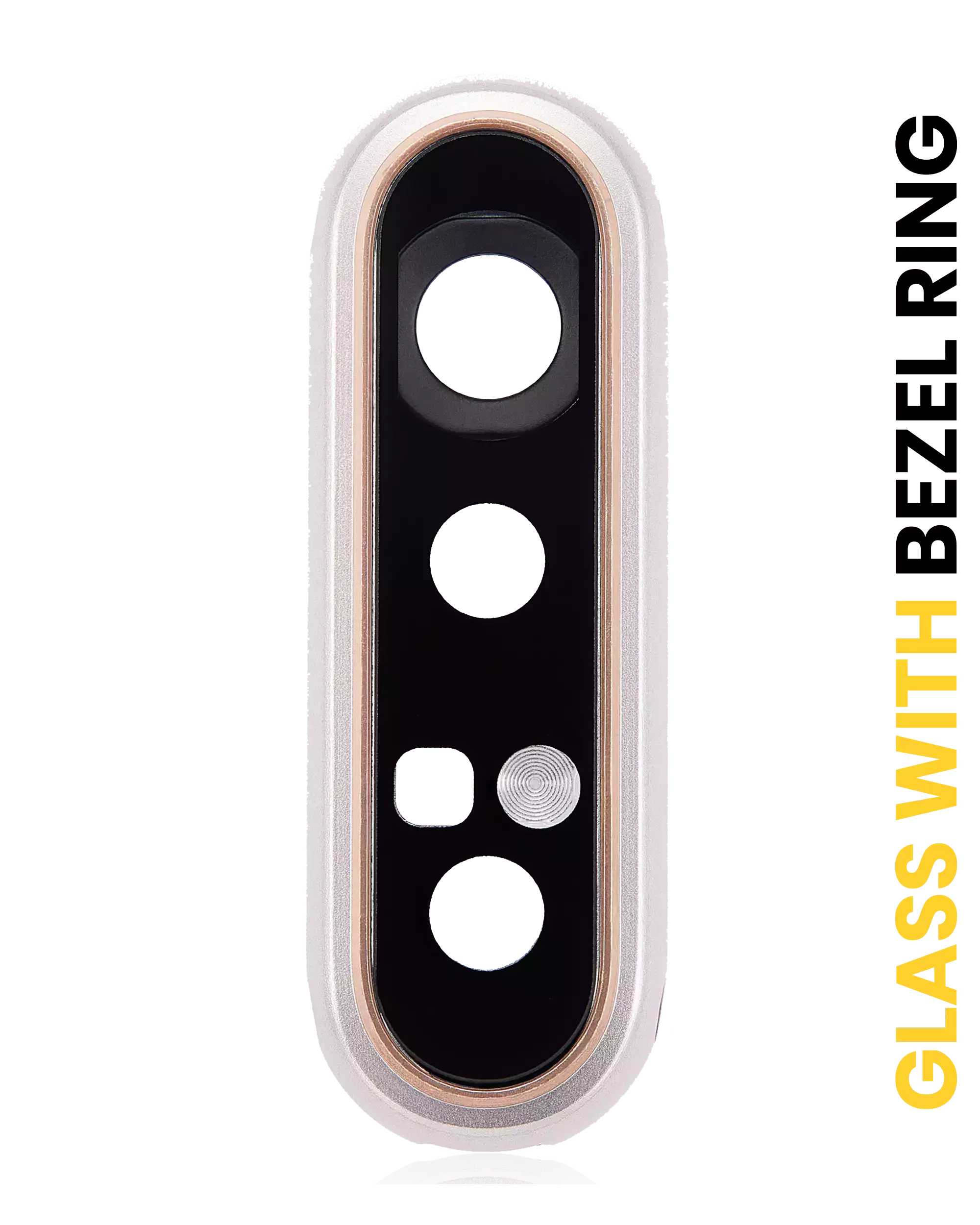 Rear Camera Lens with Holder/Frame for Samsung Galaxy A80 (A805 / 2019) (Angel Gold)