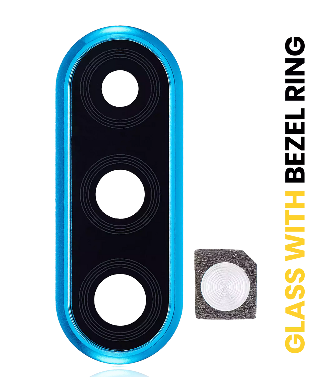Rear Camera Lens with Frame for Huawei P30 Lite (Peacock Blue, 4GB RAM)