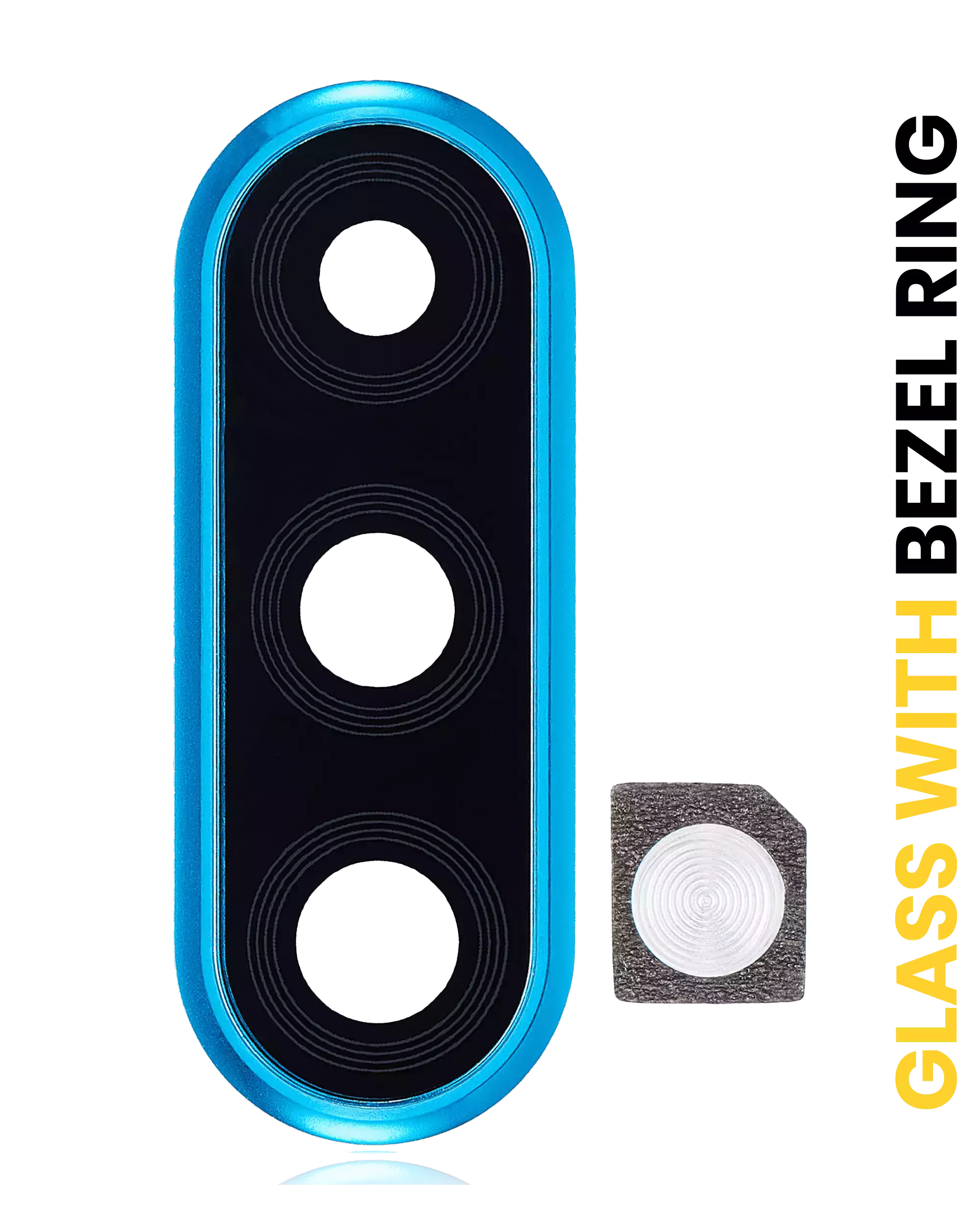 Rear Camera Lens with Frame for Huawei P30 Lite (Peacock Blue, 4GB RAM)