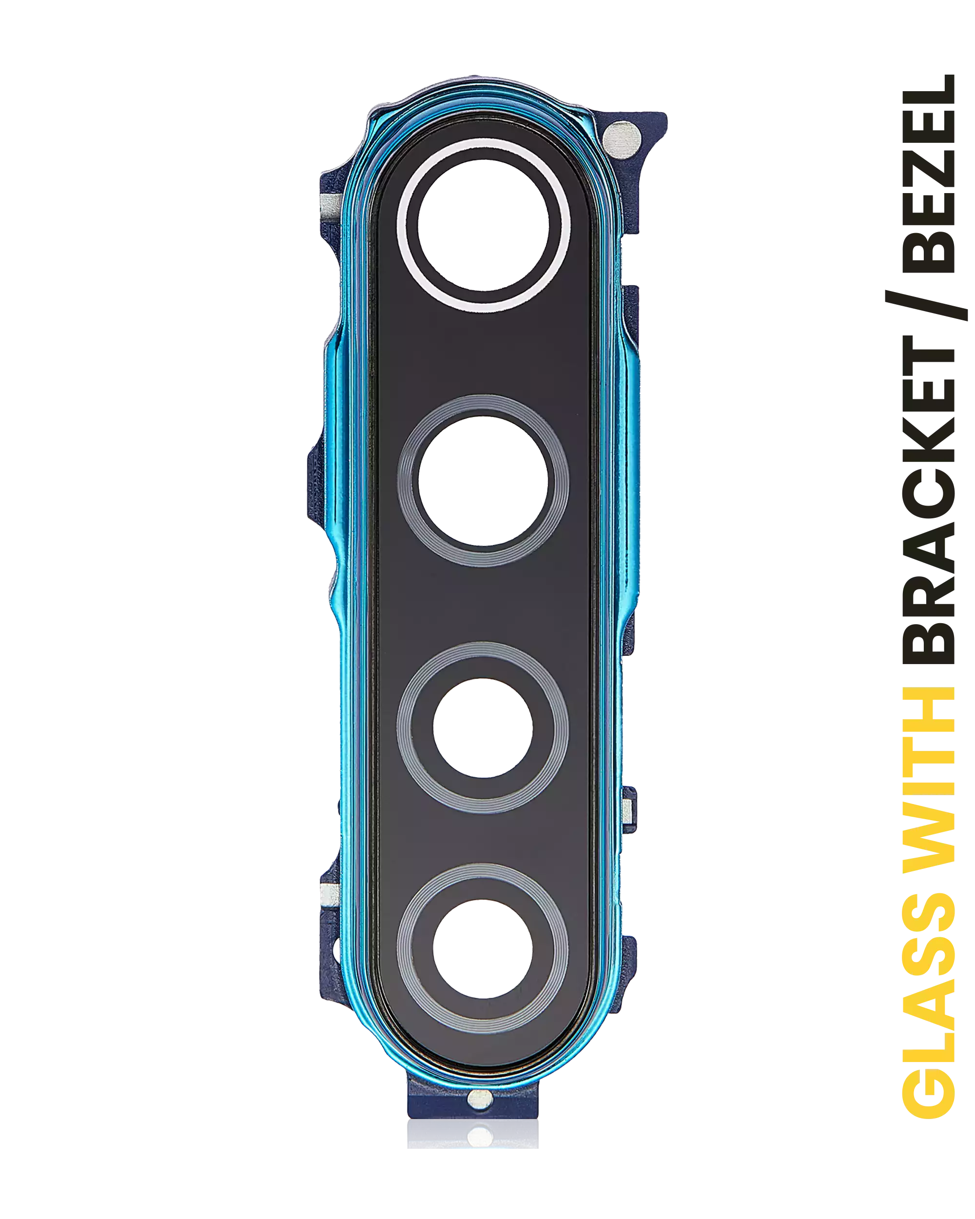 Rear camera lens with bracket / frame for Xiaomi Redmi Note 8T (Neptune Blue)