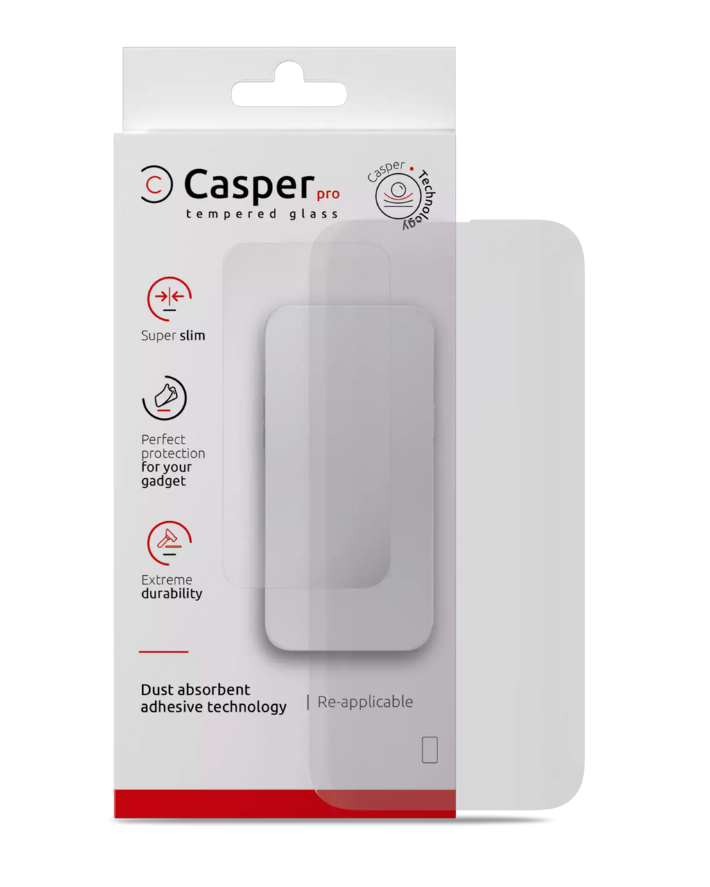 Casper Pro Temperglas für iPhone 13 Pro Max / 14 Plus (Retail Pack) (Matte)