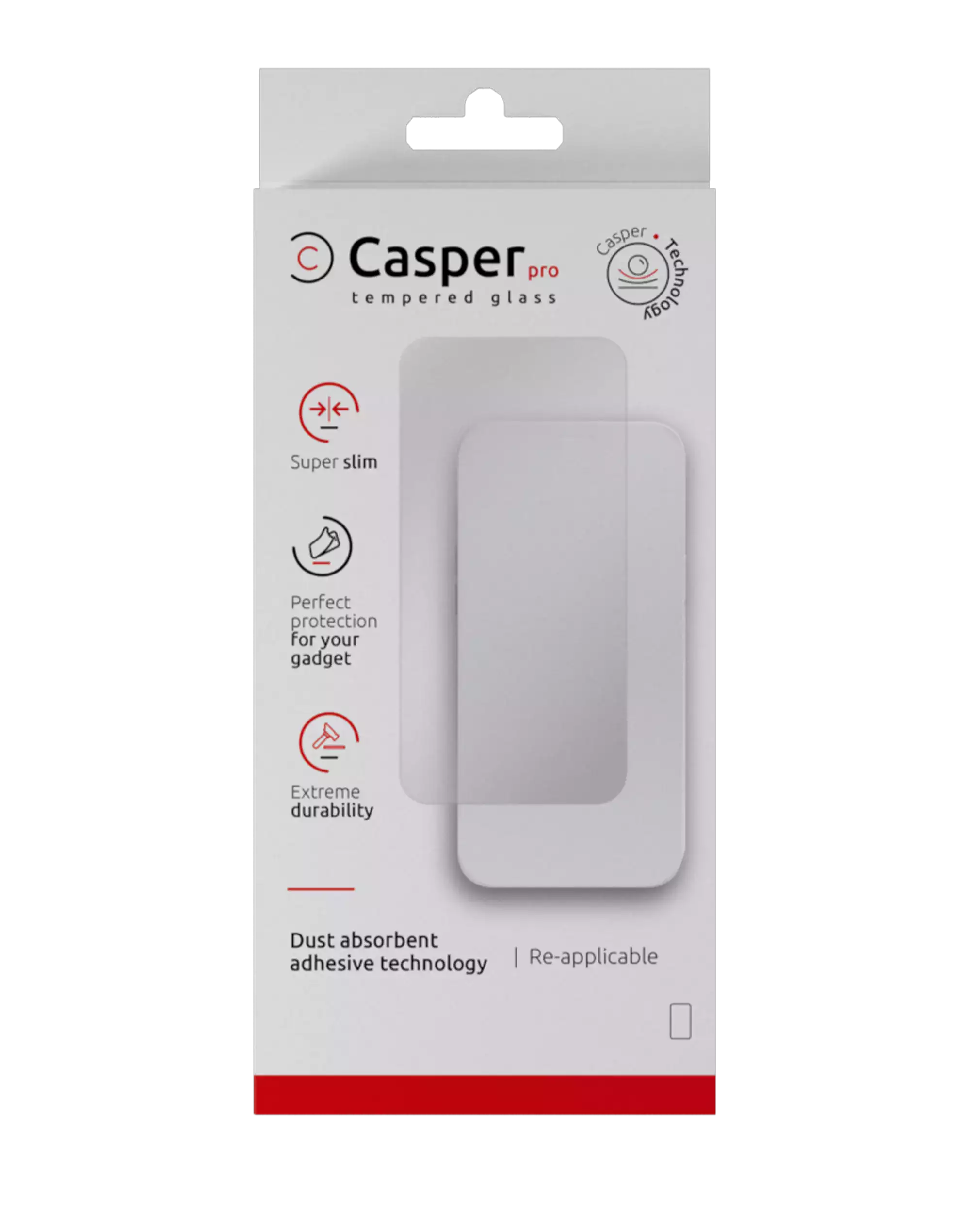 Casper Pro Temperglas für iPhone 13 Pro Max / 14 Plus (Retail Pack) (Matte)