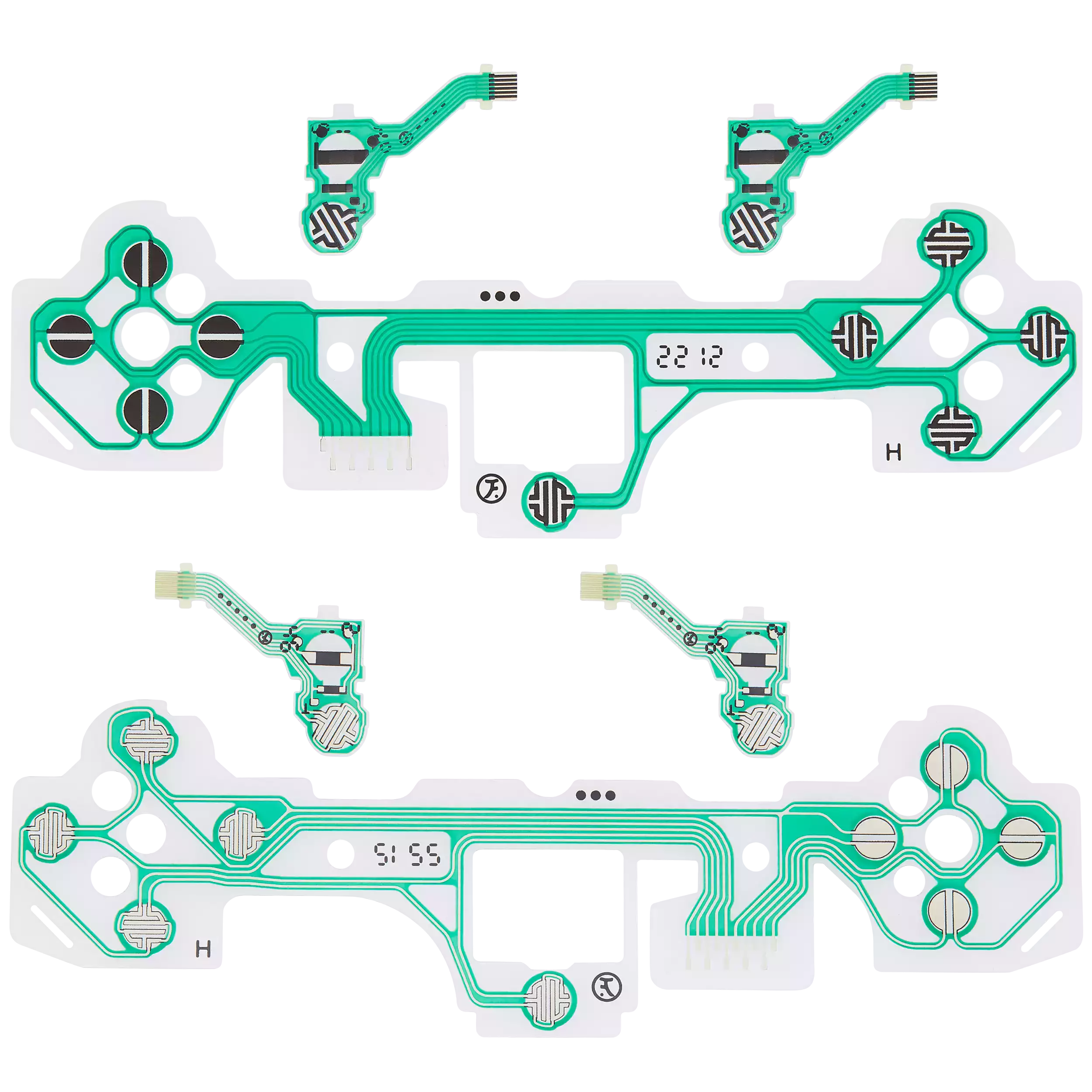 Conductive Film Keypad Flex Cable for PlayStation 5 Controller (Version 2)
