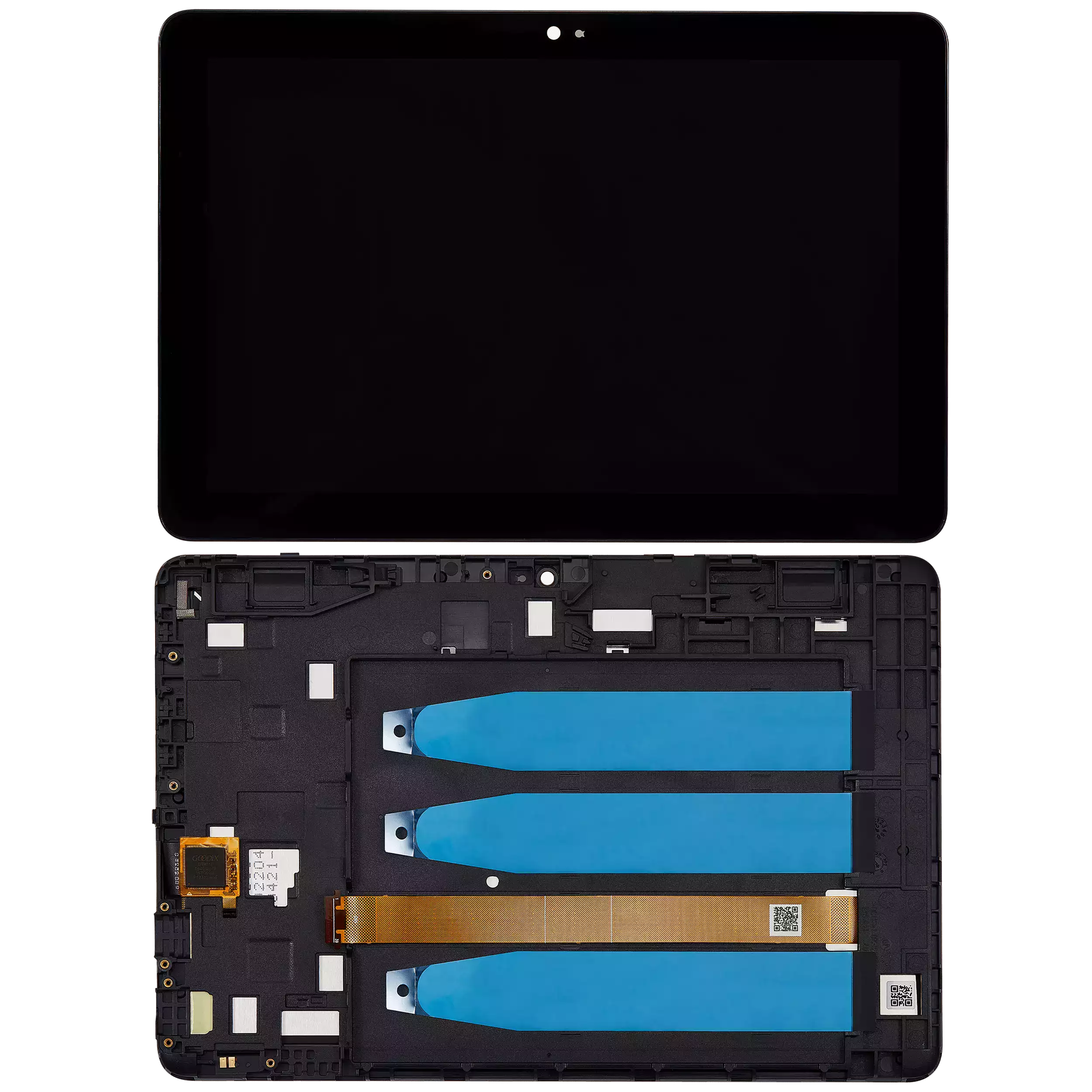 LCD-Complettdisplay mit Rahmen für Amazon Kindle Fire HD 8 (2022) Refurb.