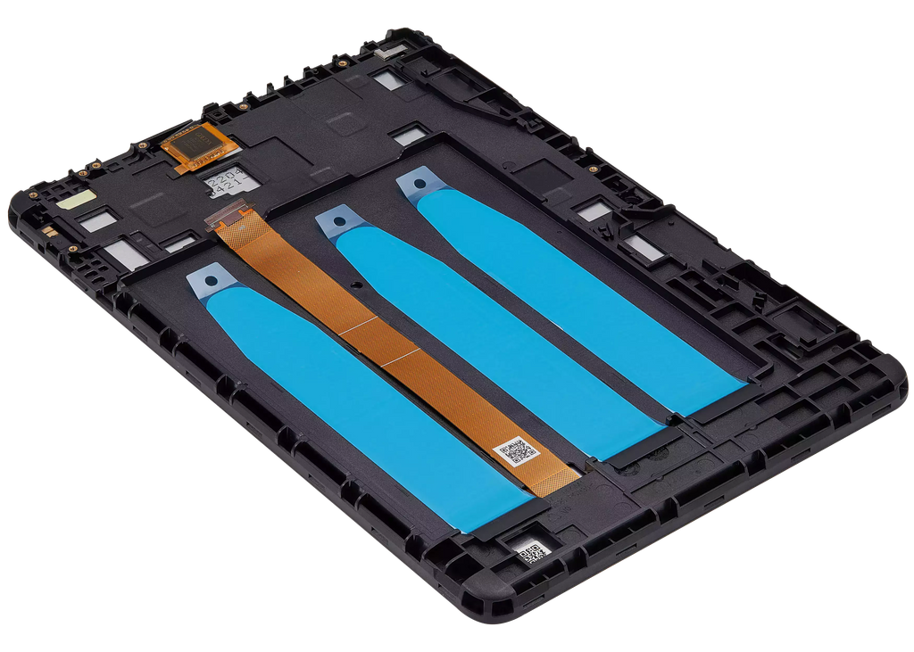 LCD-Complettdisplay mit Rahmen für Amazon Kindle Fire HD 8 (2022) Refurb.