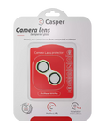 Casper Camera Lens Protector for iPhone 15 / 15 Plus (Green) (Transparent)