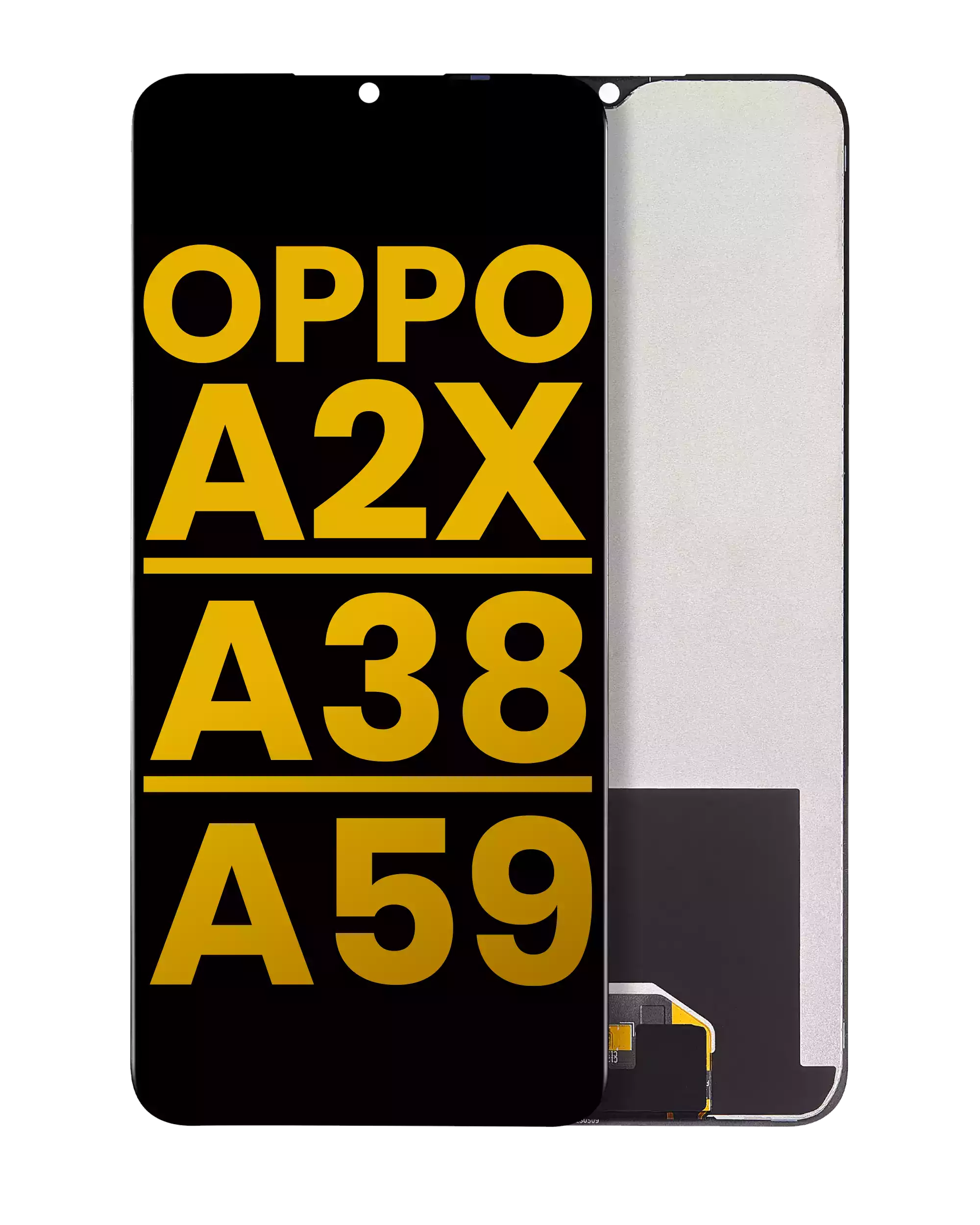 LCD-Display ohne Rahmen für OPPO A38 4G (Refurbished) (Alle Farben)