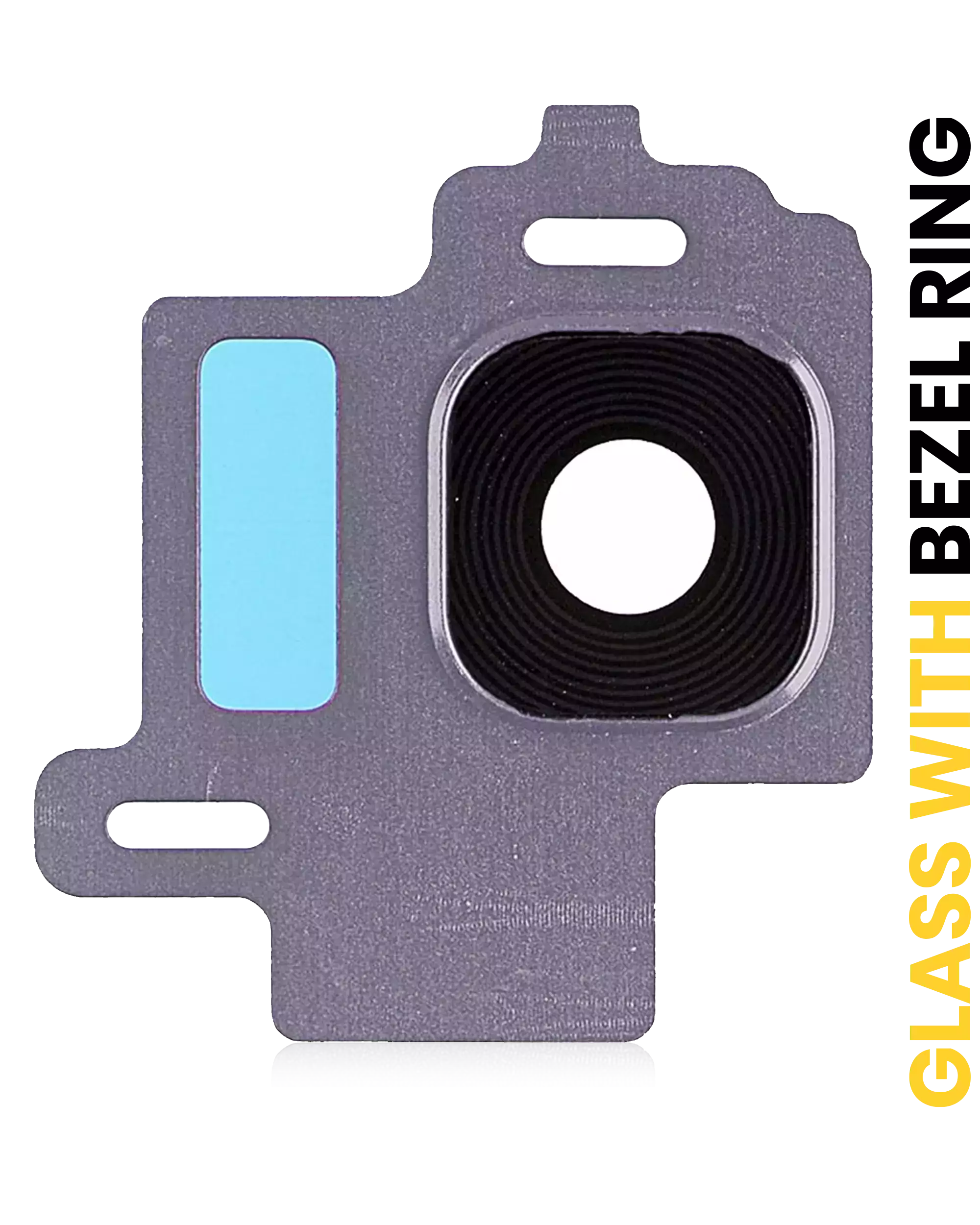 Rear Camera Lens with Frame Ring for Samsung Galaxy S8 (Orchid Gray)