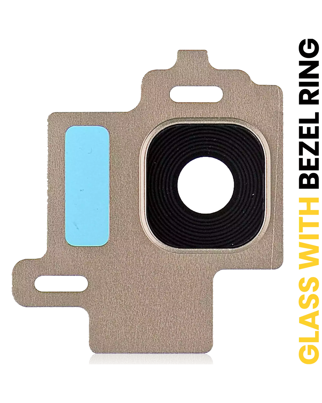 Rear Camera Lens with Bezel Ring for Samsung Galaxy S8 (Gold)