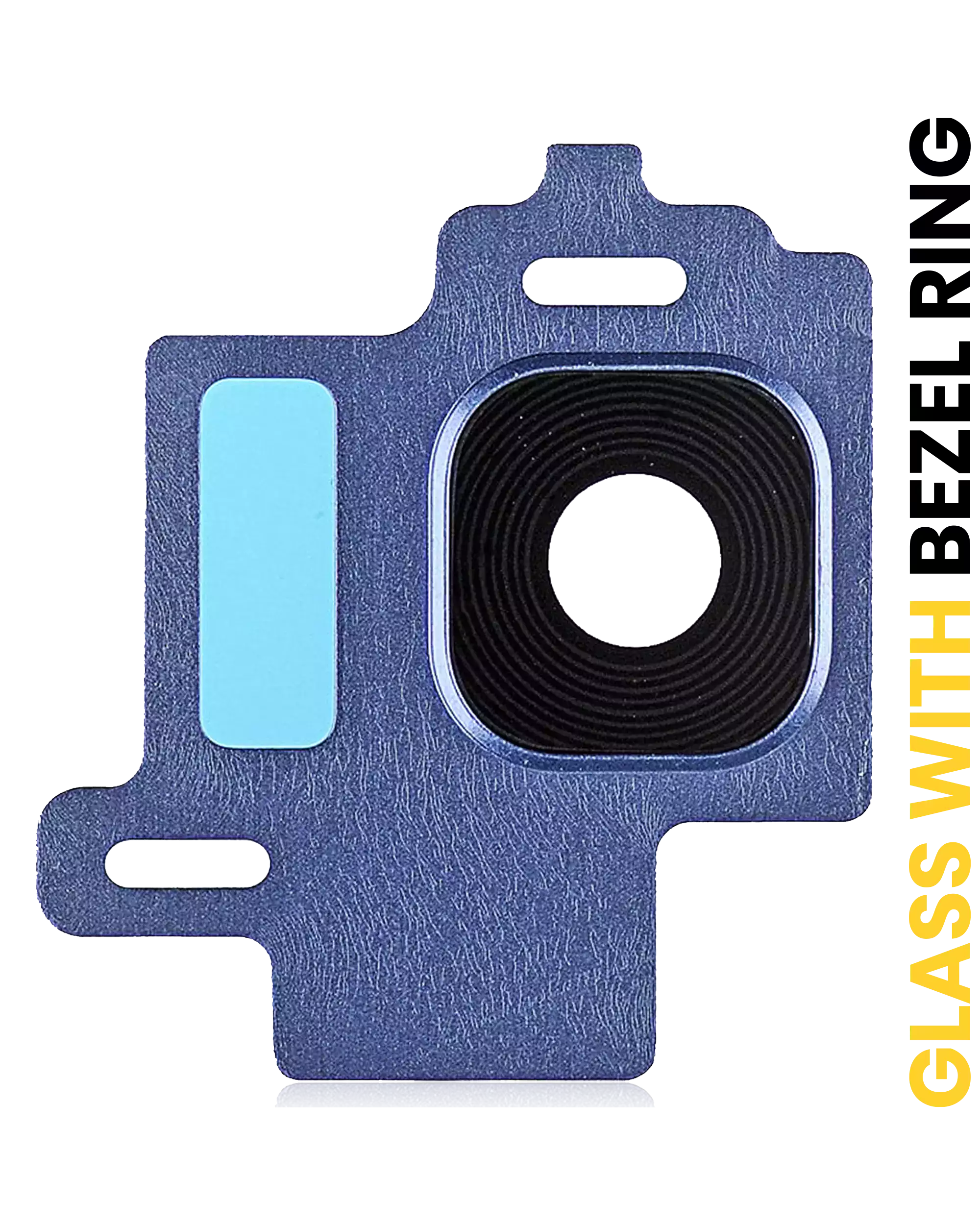 Kameralinse hinten mit Rahmenring für Samsung Galaxy S8 (Blau)